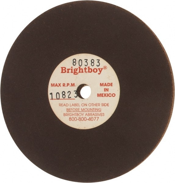 Cratex - 3" Diam x 1/4" Hole x 1/8" Thick, 46 Grit Surface Grinding Wheel - Coarse Grade - Exact Tooling