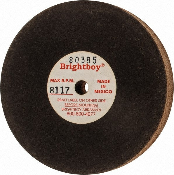 Cratex - 3" Diam x 1/4" Hole x 1/2" Thick, 46 Grit Surface Grinding Wheel - Coarse Grade - Exact Tooling