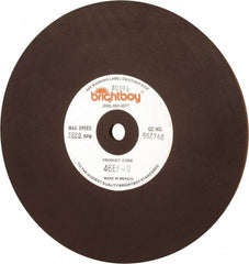 Cratex - 8" Diam x 1/2" Hole x 1/4" Thick, 46 Grit Surface Grinding Wheel - Coarse Grade - Exact Tooling