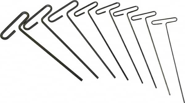 Eklind - 8 Piece T-Handle Hex Key Set - Exact Tooling
