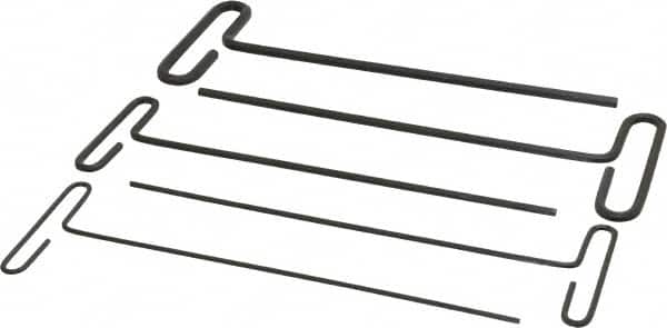 Eklind - 5 Piece T-Handle Hex Key Set - Exact Tooling