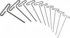 Eklind - 10 Piece T-Handle Hex Key Set - Exact Tooling