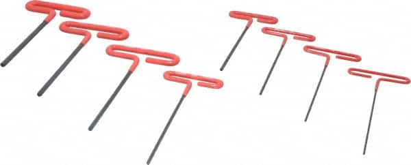 Eklind - 8 Piece T-Handle Hex Key Set - Exact Tooling