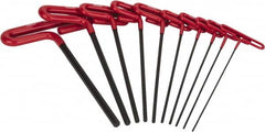 Eklind - 10 Piece T-Handle Hex Key Set - Exact Tooling