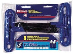 Eklind - 8 Piece T-Handle Hex Key Set - Exact Tooling
