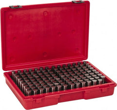 Value Collection - 125 Piece, 0.626-0.75 Inch Diameter Plug and Pin Gage Set - Plus 0.0002 Inch Tolerance, Class ZZ - Exact Tooling
