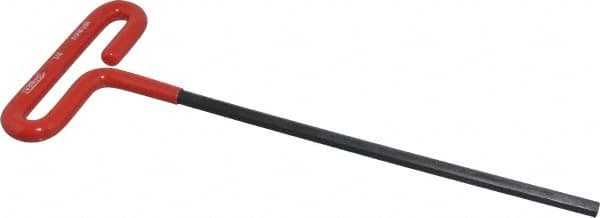 Eklind - 1/4" Hex, T-Handle Cushion Grip Hex Key - 9" OAL - Exact Tooling