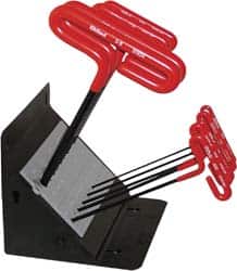 Eklind - 10 Piece T-Handle Hex Key Set - Exact Tooling