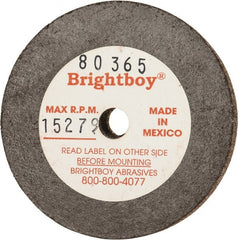 Cratex - 2" Diam x 1/4" Hole x 1/4" Thick, 46 Grit Surface Grinding Wheel - Coarse Grade - Exact Tooling