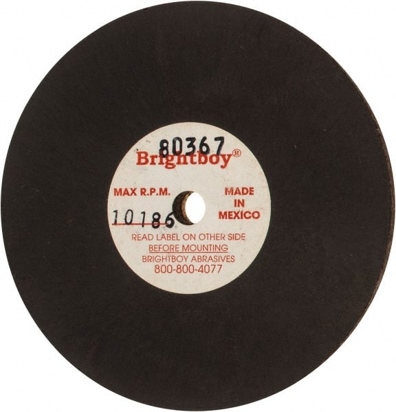 Cratex - 3" Diam x 1/4" Hole x 1/8" Thick, 46 Grit Surface Grinding Wheel - Coarse Grade - Exact Tooling