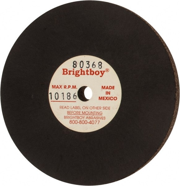 Cratex - 3" Diam x 1/4" Hole x 1/4" Thick, 46 Grit Surface Grinding Wheel - Coarse Grade - Exact Tooling