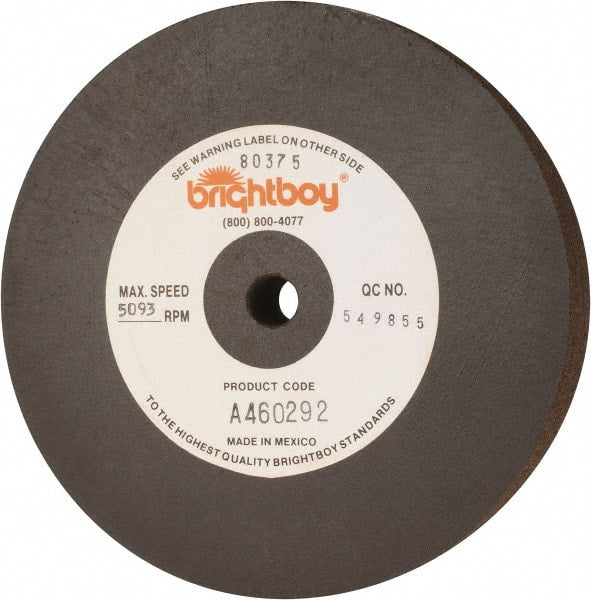 Cratex - 6" Diam x 1/2" Hole x 1" Thick, 46 Grit Surface Grinding Wheel - Coarse Grade - Exact Tooling