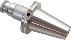 Accupro - CAT50 Taper Shank Tension & Compression Tapping Chuck - #0 to 9/16" Tap Capacity, 4" Projection, Size 1 Adapter, Quick Change - Exact Tooling