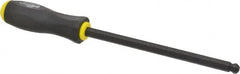 Bondhus - 7/16" Hex Ball End Driver - 7.6" Blade Length, Ergonomic Molded Cushion Grip Handle, 317mm OAL - Exact Tooling