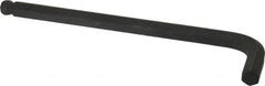 Bondhus - 1/2" Hex, Long Arm, Ball End Hex Key - 8-13/64" OAL, Protanium High Torque Steel, Inch System of Measurement - Exact Tooling
