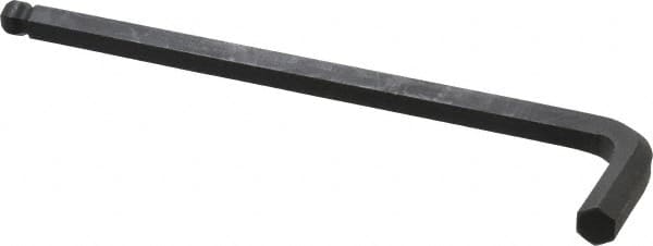 Bondhus - 14mm Hex, Long Arm, Ball End Hex Key - 10-13/32" OAL, Protanium High Torque Steel, Metric System of Measurement - Exact Tooling