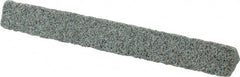 Value Collection - Three Square, Silicon Carbide, Toolroom Finishing Stick - 4" Long x 1/2" Wide, Coarse Grade - Exact Tooling