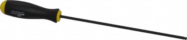 Bondhus - 9/64" Hex Ball End Driver - 7" Blade Length, Cushion Grip Handle, 264mm OAL - Exact Tooling
