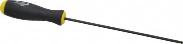 Bondhus - 5/32" Hex Ball End Driver - 7-1/2" Blade Length, Cushion Grip Handle, 299mm OAL - Exact Tooling