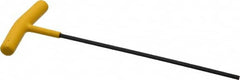 Bondhus - 9/64" Hex, T-Handle Cushion Grip, Hex Key - 8.3" OAL, Protanium High Torque Steel, Inch System of Measurement - Exact Tooling