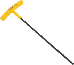 Bondhus - 5/32" Hex, T-Handle Cushion Grip, Ball End Hex Key - 8-1/2" OAL, Protanium High Torque Steel, Inch System of Measurement - Exact Tooling