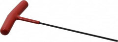 Bondhus - 2.5mm Hex, T-Handle Cushion Grip, Hex Key - 6-3/4" OAL, Protanium High Torque Steel, Metric System of Measurement - Exact Tooling