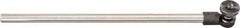 Starrett - 3/8 x 9-1/2 Inch, Drop Indicator Gage Holding Rod - For Use with 657 Series Holders - Exact Tooling
