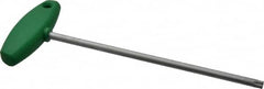 Wiha - T40 Standard Torx Key - Flag-Style, 7-7/8" Length Under Head, 200mm OAL - Exact Tooling