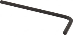 Bondhus - 3/32" Hex, Short Arm, Hex Key - 2-43/64" OAL, Protanium High Torque Steel, Inch System of Measurement - Exact Tooling