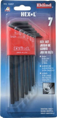 Eklind - 7 Piece L-Key Hex Key Set - Exact Tooling