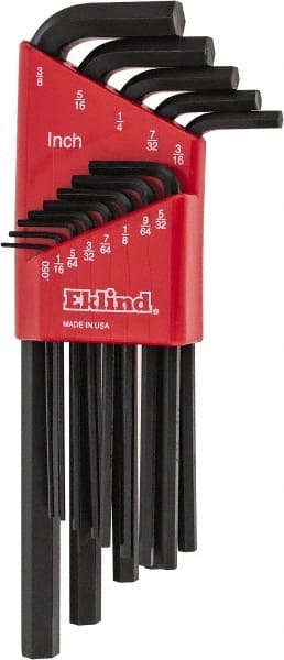 Eklind - 13 Piece L-Key Hex Key Set - Exact Tooling