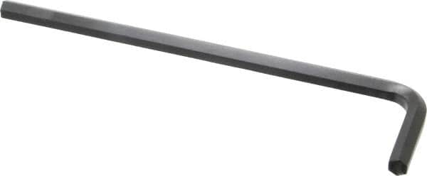 Eklind - 6mm Hex, Long Arm, Hex Key - 5.43mm OAL, Alloy Steel, Metric System of Measurement - Exact Tooling