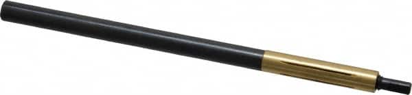 Made in USA - 4-1/4" Length x 1/4" Diam Through Hole Barrel Lap - 0.24" Arbor Diam, 1-1/4" Barrel Length, Eccentric Slot - Exact Tooling