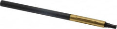 Made in USA - 4.4" Length x 9/32" Diam Through Hole Barrel Lap - 0.27" Arbor Diam, 1.4" Barrel Length, Eccentric Slot - Exact Tooling