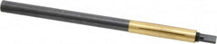 Made in USA - 5.12" Length x 11/32" Diam Through Hole Barrel Lap - 0.33" Arbor Diam, 1-3/4" Barrel Length, Eccentric Slot - Exact Tooling