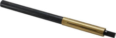 Made in USA - 6-1/4" Length x 15/32" Diam Through Hole Barrel Lap - 0.425" Arbor Diam, 2-1/4" Barrel Length, Eccentric Slot - Exact Tooling
