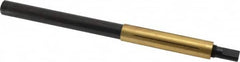 Made in USA - 6-3/4" Length x 9/16" Diam Through Hole Barrel Lap - 4" Arbor Diam, 2-3/4" Barrel Length, Eccentric Slot - Exact Tooling