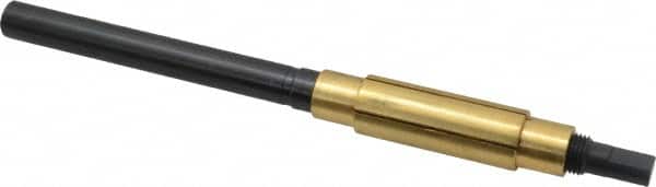 Made in USA - 7-1/4" Length x 3/4" Diam Through Hole Barrel Lap - 1/2" Arbor Diam, 3" Barrel Length, Eccentric Slot - Exact Tooling