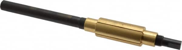 Made in USA - 7-1/4" Length x 7/8" Diam Through Hole Barrel Lap - 1/2" Arbor Diam, 3" Barrel Length, Eccentric Slot - Exact Tooling