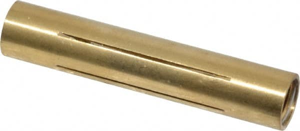 Made in USA - 5/16" Diam Through Hole Barrel Cylinder - 1.57" Barrel Length, Eccentric Slot - Exact Tooling