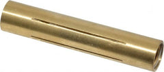 Made in USA - 5/16" Diam Through Hole Barrel Cylinder - 1.57" Barrel Length, Eccentric Slot - Exact Tooling