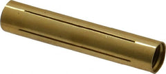 Made in USA - 11/32" Diam Through Hole Barrel Cylinder - 1-3/4" Barrel Length, Eccentric Slot - Exact Tooling