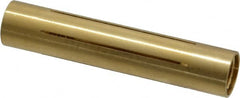 Made in USA - 7/16" Diam Through Hole Barrel Cylinder - 2.19" Barrel Length, Eccentric Slot - Exact Tooling