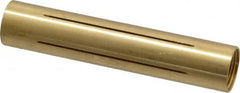 Made in USA - 1/2" Diam Through Hole Barrel Cylinder - 2-1/2" Barrel Length, Eccentric Slot - Exact Tooling