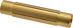 Made in USA - 11/16" Diam Through Hole Barrel Cylinder - 3" Barrel Length, Eccentric Slot - Exact Tooling
