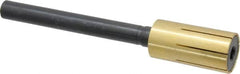 Made in USA - 1" Diam Blind Hole Lap - 6-1/4" Long, 2" Barrel Length, 15 Percent Max Expansion - Exact Tooling