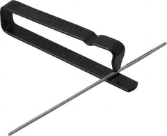 Made in USA - 3-1/4" Long x 0.062" Thick Midget Lap - 0.05" Arbor Diam, 10 Piece Set - Exact Tooling