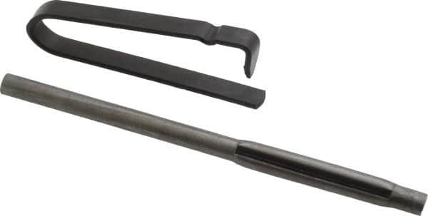 Made in USA - 4" Long x 1/4" Thick Midget Lap - 0.205" Arbor Diam, 10 Piece Set - Exact Tooling
