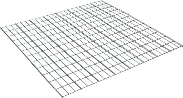 Nashville Wire - 48" Wide, Open Shelving Wire Mesh Shelving - 48" Deep, Use with Bulk Storage/Rivet Shelving - Exact Tooling