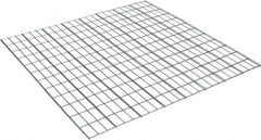 Nashville Wire - 48" Wide, Open Shelving Wire Mesh Shelving - 48" Deep, Use with Bulk Storage/Rivet Shelving - Exact Tooling